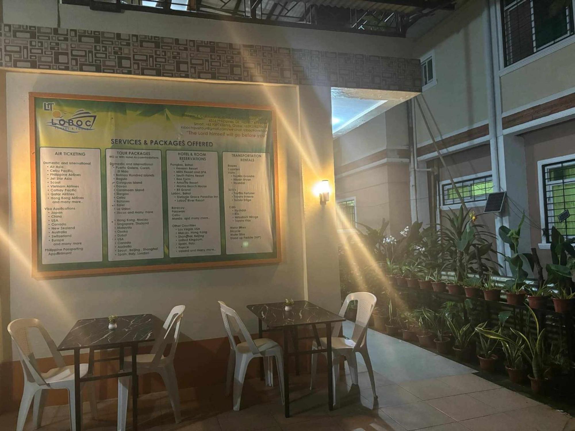 Andresas Homestay Loboc Dış mekan fotoğraf